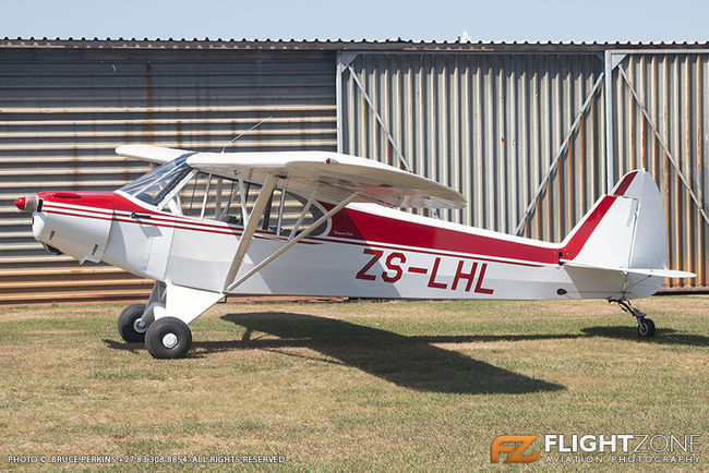 Piper PA-18 Super Cub ZS-LHL Syferfontein Airfield FASY