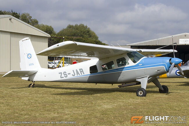 Helio Courier ZS-JAR Springs Airfield FASI