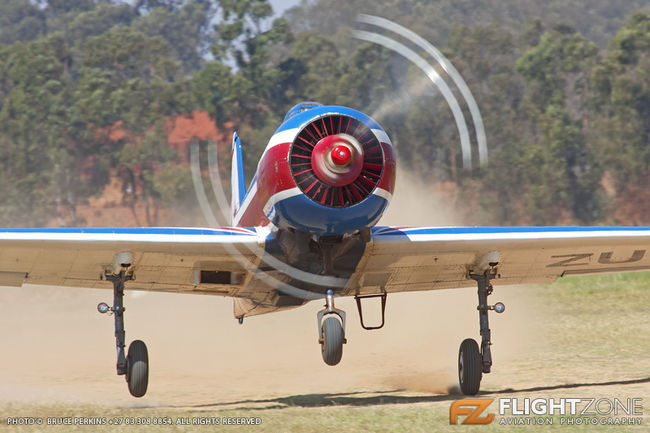Yak-52 ZU-AMC Petit Airfield FARA