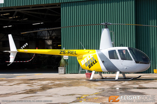 Robinson R44 ZS-REL Rand Airport FAGM