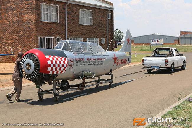 Yak-52 ZU-CWO Vereeniging Airfield FAVV