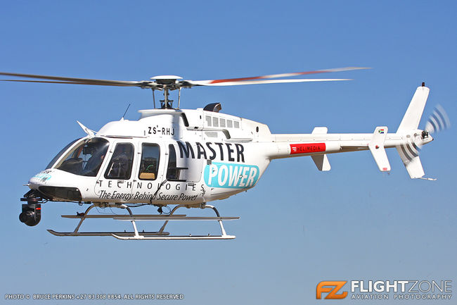 Bell 407 ZS-RHJ Rand Airport FAGM