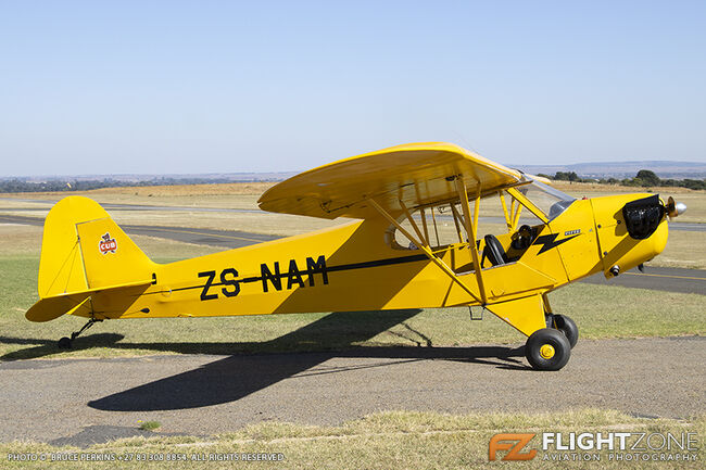 Piper J3F Cub ZS-NAM Krugersdorp Airfield FAKR