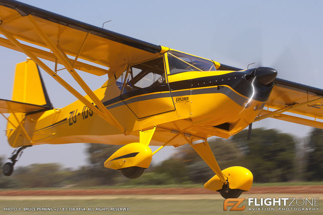 KFA Explorer ZU-IDS Petit Airfield FARA