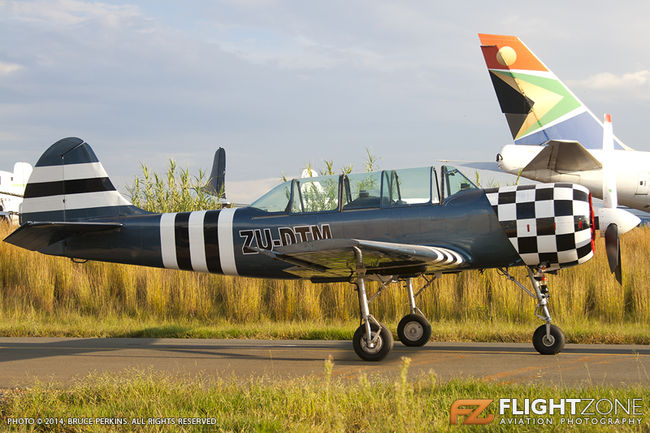 Yak-52 ZU-DTM Rand Airport FAGM