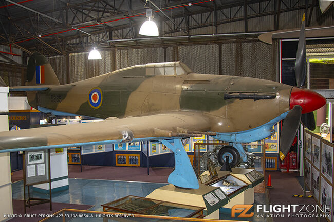 Hawker Hurricane SA Military Museum Saxonwold Johannesburg SAAF