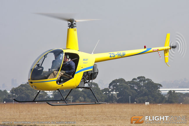 Robinson R22 ZS-RUF Rand Airport FAGM
