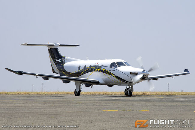 Pilatus PC-12 NG ZS-CTR Rand Airport FAGM