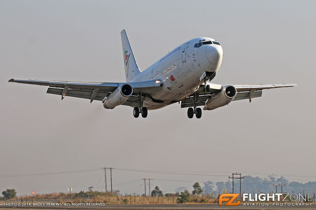 Boeing 737 ZS-SID Margate Airport FAMG