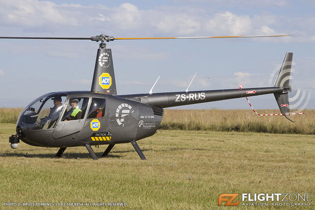 Robinson R44 ZS-RUS Middelburg Airfield FAMB