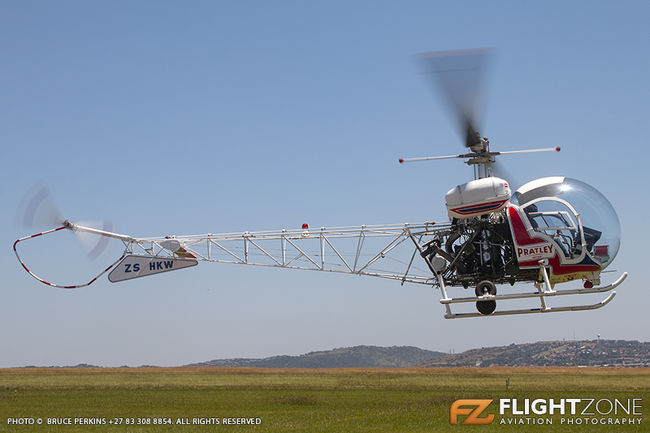 Bell 47 ZS-HKW Rand Airport FAGM