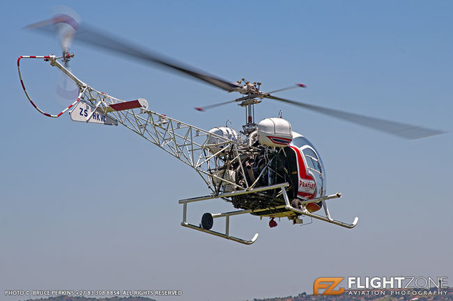 Bell 47 ZS-HKW Rand Airport FAGM