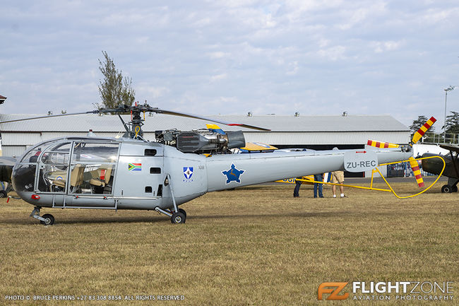 Aerospatiale Alouette III ZU-REC Brakpan Airfield FABB
