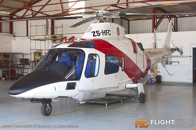 Agusta A109E ZS-HFC Virginia Airport FAVG