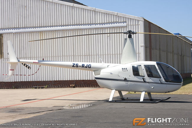 Robinson R44 ZS-RJG Virginia Airport FAVG