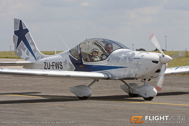 Evektor Harmony ZU-FWS Rand Airport FAGM