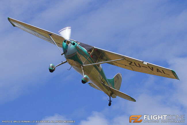 Cessna 170 ZU-VAL Middelburg Airfield FAMB