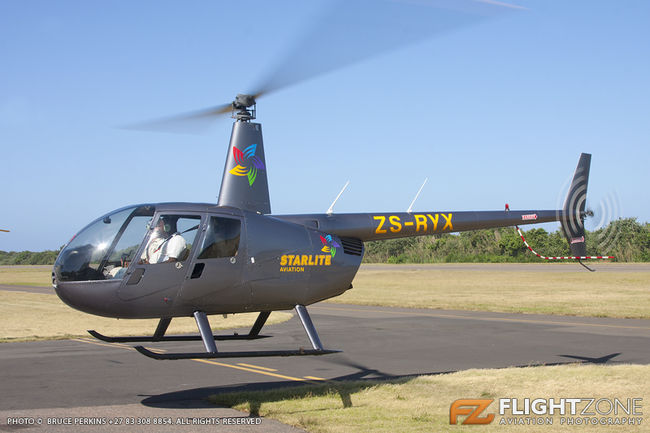 Robinson R44 ZS-RYX Virginia Airport FAVG