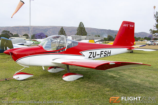 Vans RV-12 ZU-FSH Airspan Airfield