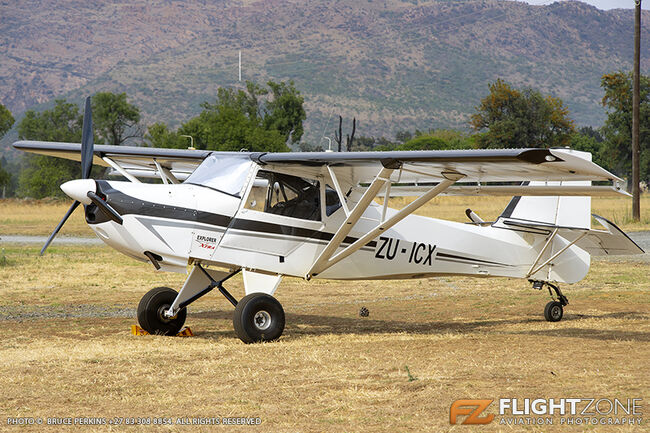 KFA Explorer ZU-ICX Airspan Airfield
