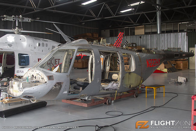 Bell 222 UT N222HX Rand Airport FAGM