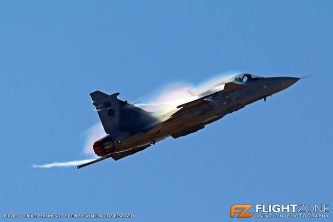 SAAB Gripen SAAF 25 Wonderboom Airport FAWB