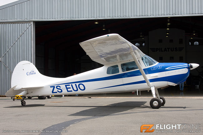 Cessna 170B ZS-EUO Rand Airport FAGM