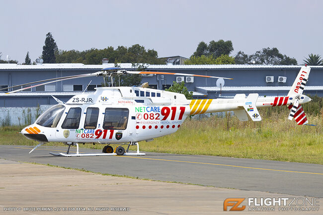Bell 407 ZS-RJR Rand Airport FAGM