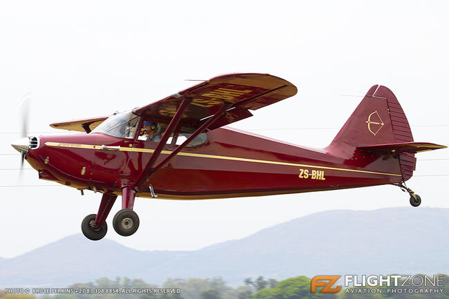 Stinson 108 ZS-BHL Airspan Airfield