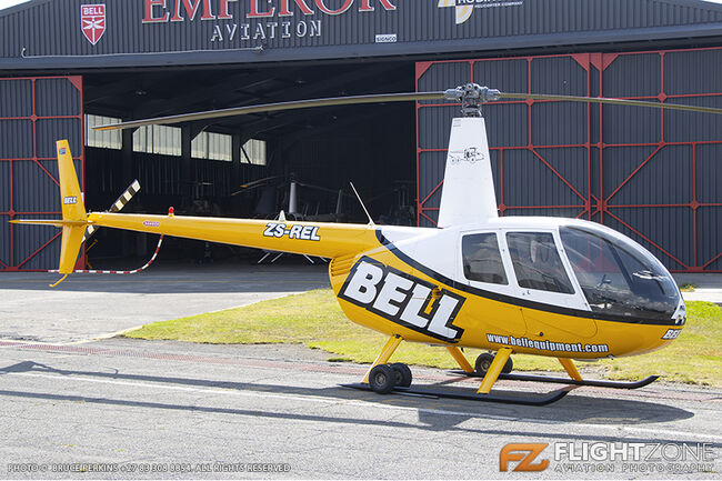 Robinson R44 ZS-REL Rand Airport FAGM