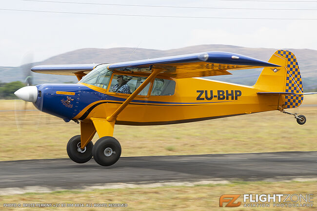 Bearhawk Patrol ZU-BHP Airspan Airfield