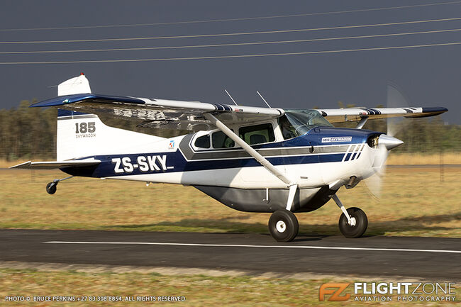 Cessna 185 Skywagon ZS-SKY Airspan Airfield