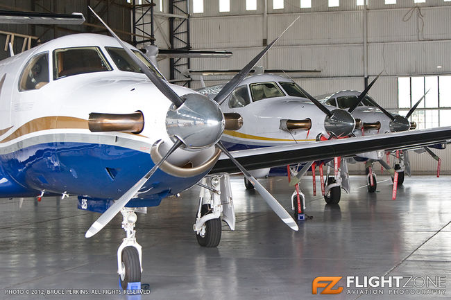 Pilatus PC-12 Rand Airport FAGM