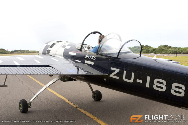 Yak-55 ZU-ISS Virginia Airport FAVG