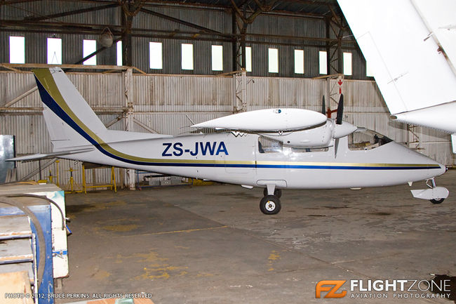 Partenavia P68B ZS-JWA Rand Airport FAGM