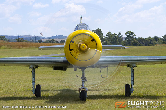 Yak-52 ZU-CXK Tedderfield Airfield FATA