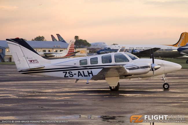 Beechcraft Baron 58 ZS-ALH Rand Airport FAGM