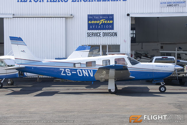 Piper PA-32R Saratoga ZS-ONV Rand Airport FAGM PA-32