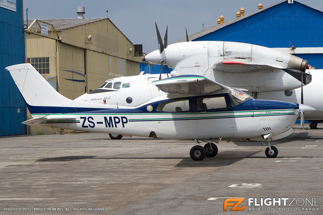 Cessna 210 ZS-MPP Rand Airport FAGM
