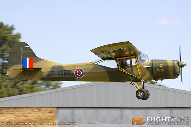 Auster ZS-WBF Tedderfield Airfield FATA