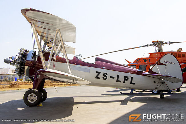 Boeing Stearman ZS-LPL Rand Airport FAGM