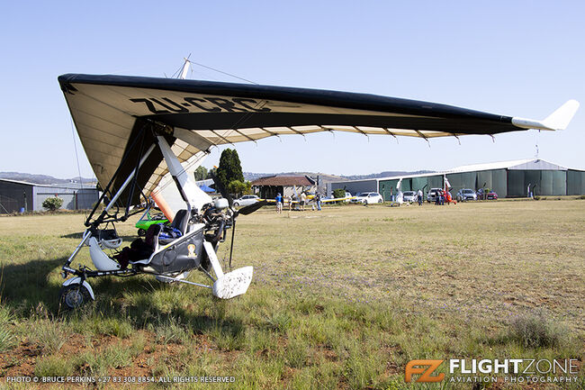 Rainbow Aerotrike Cobra ZU-CRC Panorama Airfield
