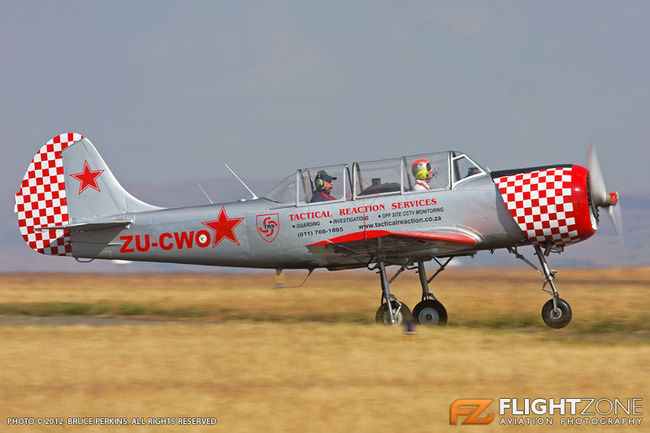 Yak-52 ZU-CWO Rand Airport FAGM