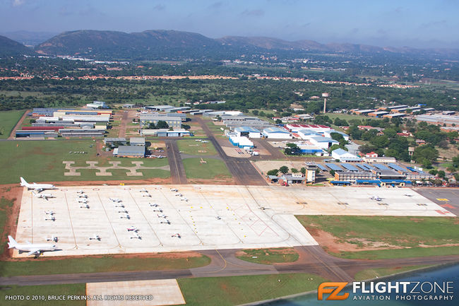 Wonderboom Airport FAWB from the air