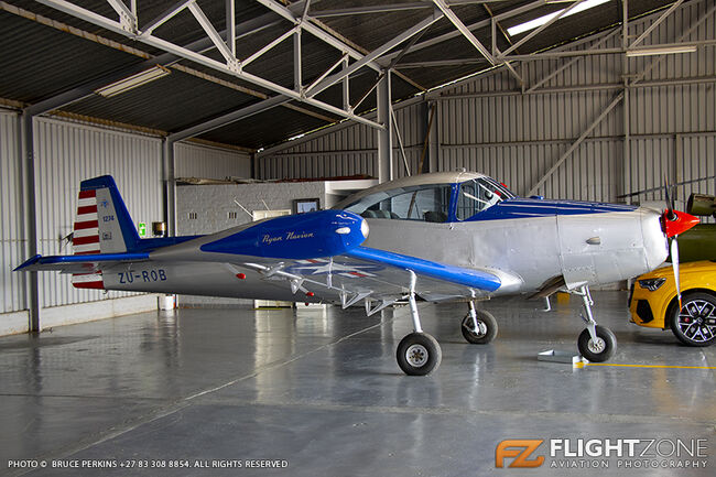 Navion ZU-ROB Brakpan Airfield FABB