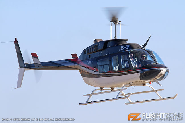 Bell 206L Long Ranger ZS-HXN Rand Airport FAGM
