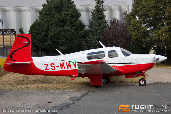 Mooney M20J ZS-MWV Rand Airport FAGM