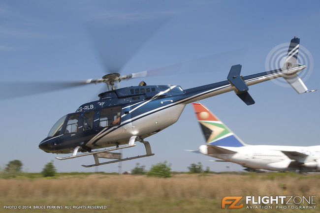 Bell 407 ZS-RLB Rand Airport FAGM