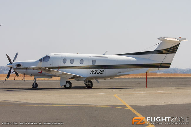 Pilatus PC-12 N2JB Rand Airport FAGM