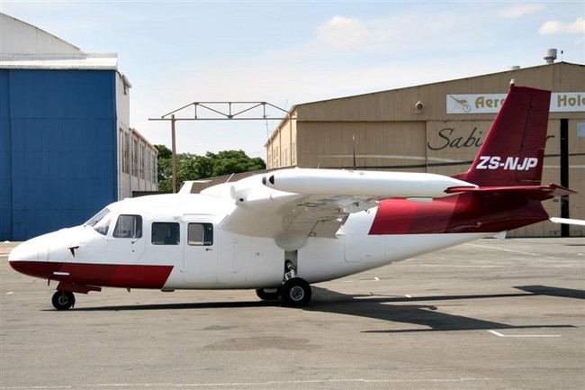 Piaggio P-166S Albatross ZS-NJP Rand Airport FAGM